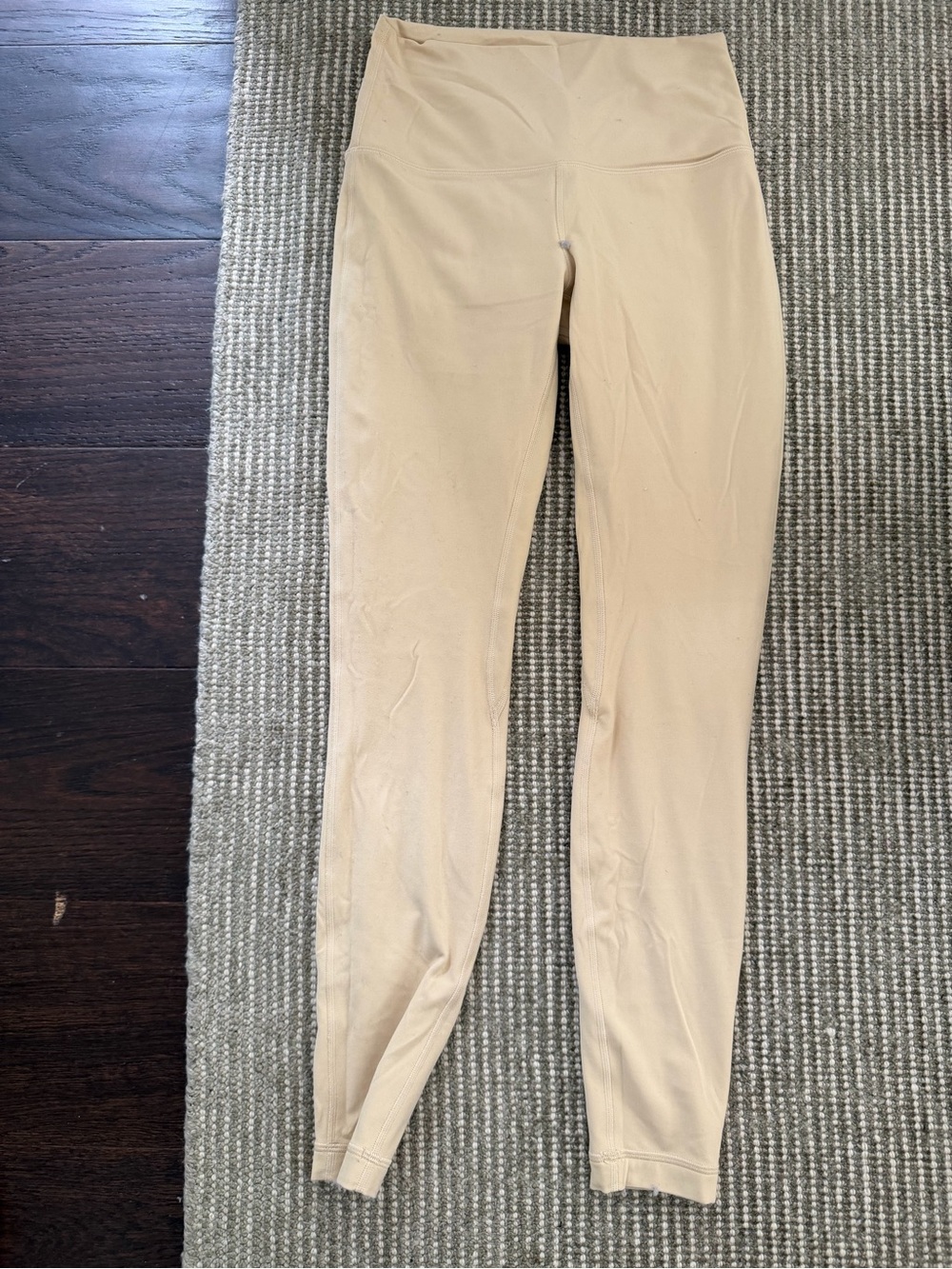 lululemon athletica High-Waist Leggings in Beige